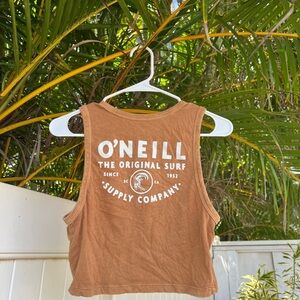 SMALL O'Neill Women's Brown Crop Top